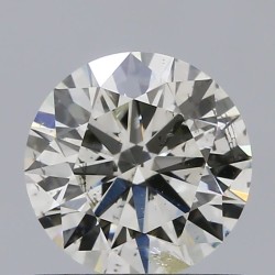 Diament szlif okrągły, 0.72ct, SI2, I, IGI 632484885