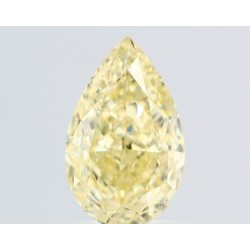 Diament o barwie fantazyjnej szlif gruszkowy, 1.38ct, VVS2, Fancy Yellow, GIA 6532691630