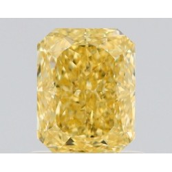 Diament o barwie fantazyjnej radiant, 1.02ct, VVS2, Fancy Intense Yellow, GIA 3535733428
