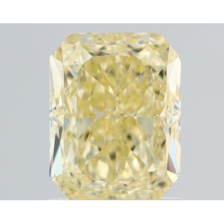 Diament o barwie fantazyjnej radiant, 1.41ct, VS2, Fancy Light Yellow, GIA 6532330687