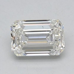Diament laboratoryjny szlif szmaragdowy, 1.53ct, VVS2, F, IGI LG681580075