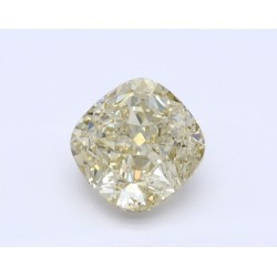 Diament o barwie fantazyjnej szlif poduszkowy brylantowy, 1.11ct, VS1, Fancy Brownish Yellow, GIA 5222272487