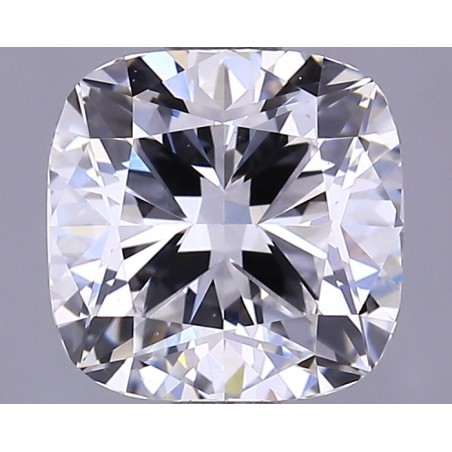 Diament laboratoryjny szlif poduszkowy brylantowy, 1.38ct, VVS2, F, IGI LG618476858