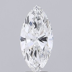 Diament laboratoryjny markiza, 2.72ct, VVS1, E, IGI LG708583565