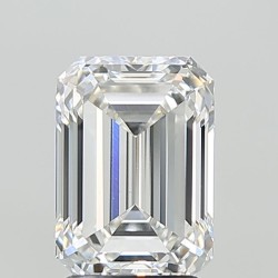 Diament laboratoryjny szlif szmaragdowy, 2.63ct, VVS2, E, IGI LG740509201