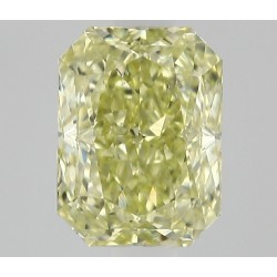Diament o barwie fantazyjnej radiant, 0.5ct, SI1, Fancy Yellow, GIA 7542201033
