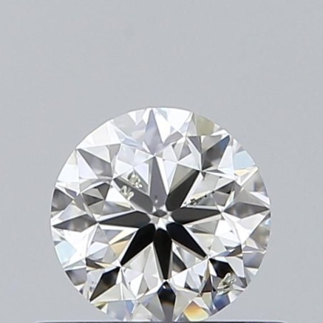 Diament szlif okrągły, 0.4ct, SI1, I, GIA 6411030179