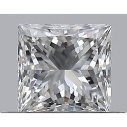 Diament szlif princess, 0.35ct, VVS1, E, GIA 7503938416