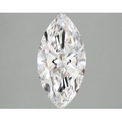 Diament laboratoryjny markiza, 2ct, VVS2, E, IGI LG758574682