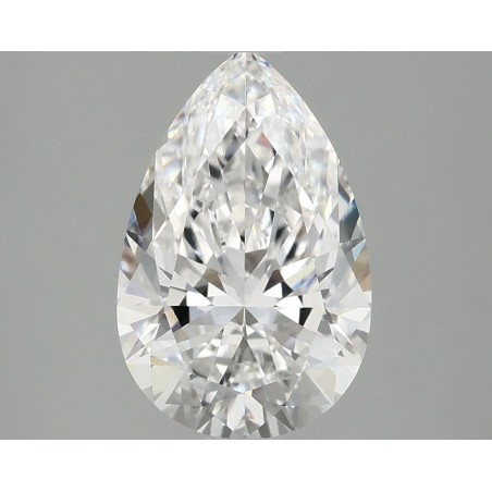 Diament laboratoryjny szlif gruszkowy, 2.07ct, VVS2, D, IGI LG759524968