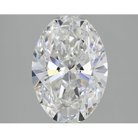 Diament laboratoryjny szlif owalny, 2ct, VVS2, D, IGI LG759524699