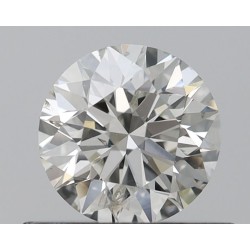 Diament szlif okrągły, 0.51ct, SI2, H, IGI 670417117