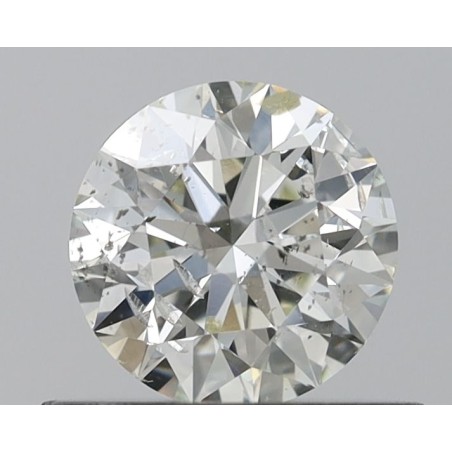 Diament szlif okrągły, 0.51ct, SI2, I, IGI 670417121