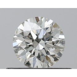 Diament szlif okrągły, 0.41ct, SI1, I, IGI 670418425