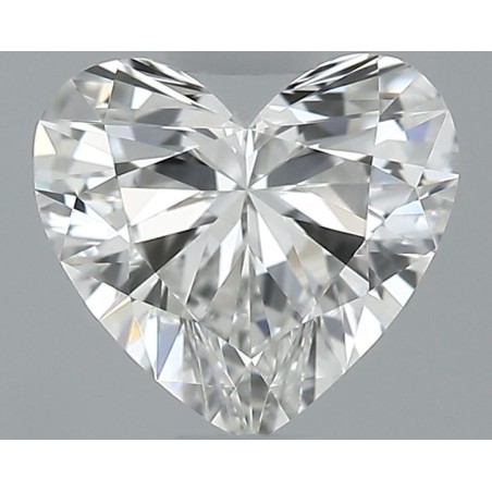 Diament serce, 0.5ct, VS1, F, GIA 5526493952