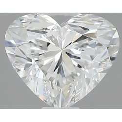 Diament serce, 0.5ct, VVS2, F, GIA 6511785702