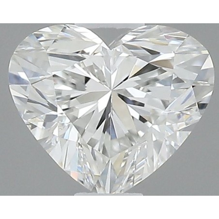 Diament serce, 0.5ct, VVS2, F, GIA 6511785702