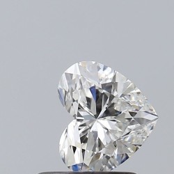 Diament serce, 0.74ct, SI2, F, GIA 6531645037