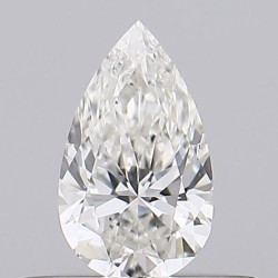 Diament szlif gruszkowy, 0.3ct, SI2, I, GIA 1539412837