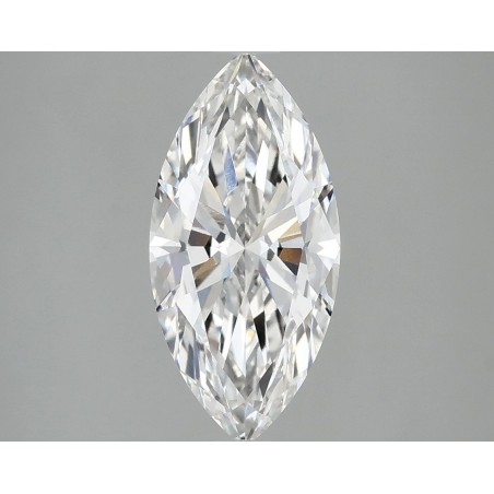 Diament laboratoryjny markiza, 2.1ct, VVS2, F, IGI LG758579682