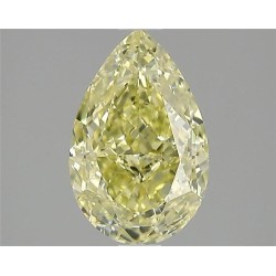 Diament o barwie fantazyjnej szlif gruszkowy, 1.72ct, VS2, Fancy Yellow, GIA 6465862194