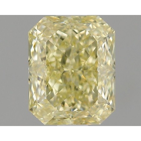 Diament o barwie fantazyjnej radiant, 1.07ct, VVS2, Fancy Light Yellow, GIA 7498085311