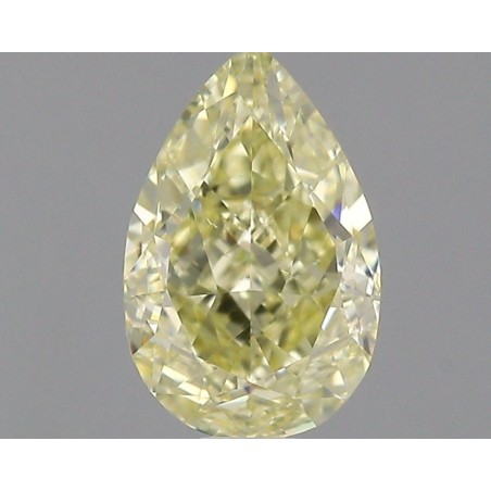 Diament o barwie fantazyjnej szlif gruszkowy, 1.01ct, VS2, Fancy Light Yellow, GIA 3525133724