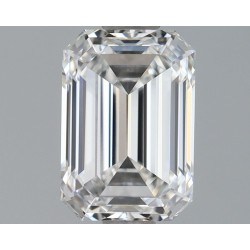Diament laboratoryjny szlif szmaragdowy, 1.24ct, VVS2, E, IGI LG597370205