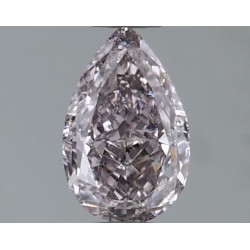 Diament o barwie fantazyjnej szlif gruszkowy, 0.82ct, SI1, Fancy Pink, GIA 7536854281