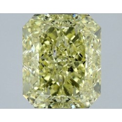 Diament o barwie fantazyjnej radiant, 1.51ct, SI2, Fancy Intense Yellow, GIA 7538841794