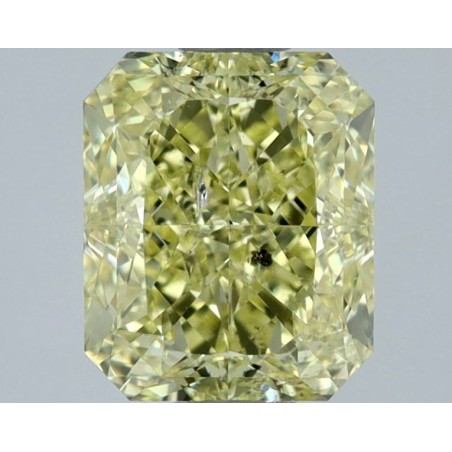 Diament o barwie fantazyjnej radiant, 1.51ct, SI2, Fancy Intense Yellow, GIA 7538841794