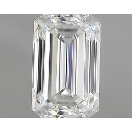 Diament szlif szmaragdowy, 0.51ct, VVS2, F, IGI 632411212