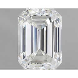 Diament szlif szmaragdowy, 0.74ct, VVS2, F, IGI 632408754