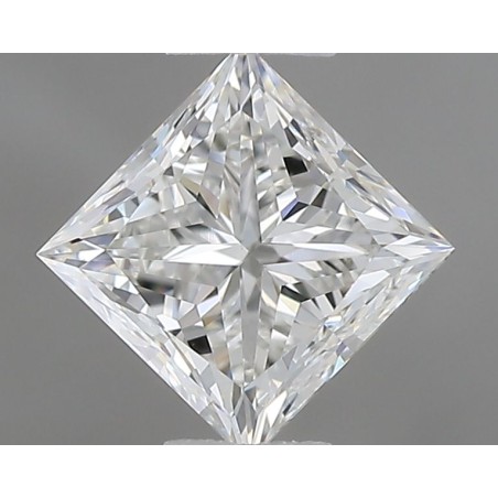 Diament szlif princess, 0.59ct, VVS2, F, HRD 240000118400