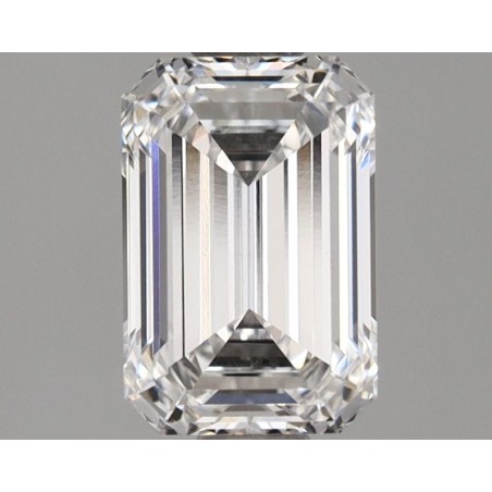 Diament laboratoryjny szlif szmaragdowy, 1.06ct, VVS2, E, IGI LG666411069