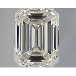 Diament szlif szmaragdowy, 0.33ct, VVS2, H, IGI 678589581