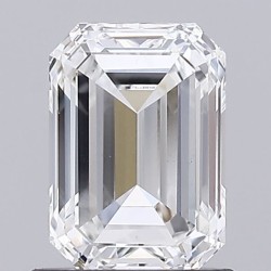 Diament laboratoryjny szlif szmaragdowy, 1ct, VVS2, F, IGI LG717525346