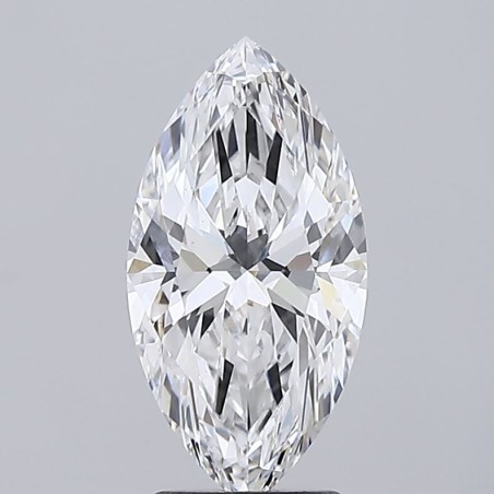 Diament laboratoryjny markiza, 2.56ct, VVS2, F, IGI LG754542770
