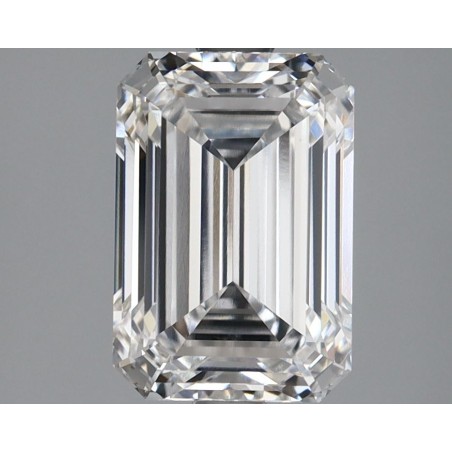 Diament laboratoryjny szlif szmaragdowy, 2.67ct, VVS2, E, IGI LG678595161