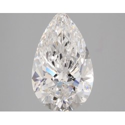 Diament laboratoryjny szlif gruszkowy, 2ct, VVS2, E, IGI LG662424057