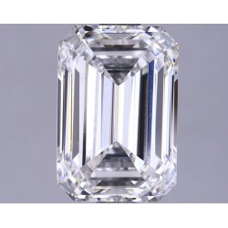 Diament laboratoryjny szlif szmaragdowy, 2.1ct, VVS2, F, GIA 2486812814