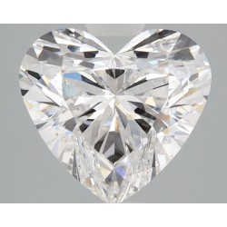 Diament laboratoryjny serce, 2.56ct, VVS2, D, IGI LG660409460