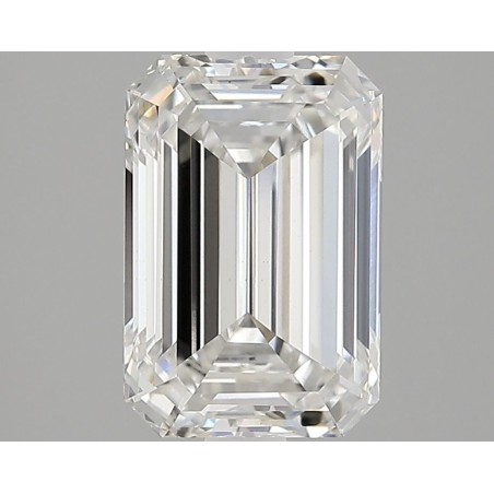 Diament laboratoryjny szlif szmaragdowy, 2.06ct, VVS2, F, IGI LG586366688