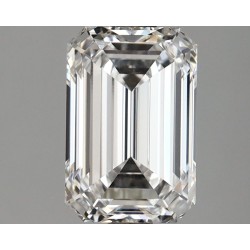 Diament laboratoryjny szlif szmaragdowy, 2.08ct, VVS2, E, GIA 2498925107