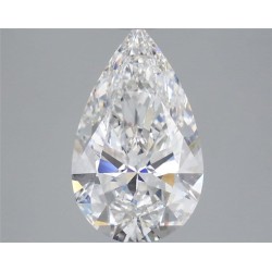 Diament laboratoryjny szlif gruszkowy, 2.87ct, VVS2, E, IGI LG733588909