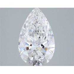 Diament laboratoryjny szlif gruszkowy, 2.9ct, VVS2, E, IGI LG749593973