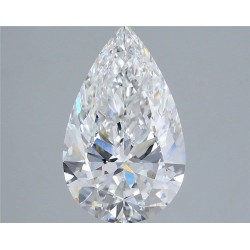 Diament laboratoryjny szlif gruszkowy, 2.87ct, VVS2, E, IGI LG749513997