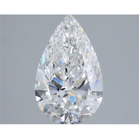 Diament laboratoryjny szlif gruszkowy, 2.87ct, VVS2, E, IGI LG749513997