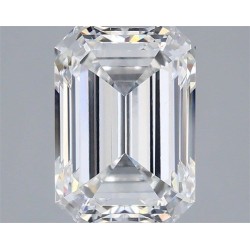 Diament laboratoryjny szlif szmaragdowy, 2.3ct, VVS2, E, IGI LG750552807