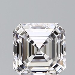 Diament laboratoryjny asscher, 1.04ct, VVS2, D, IGI LG698505299